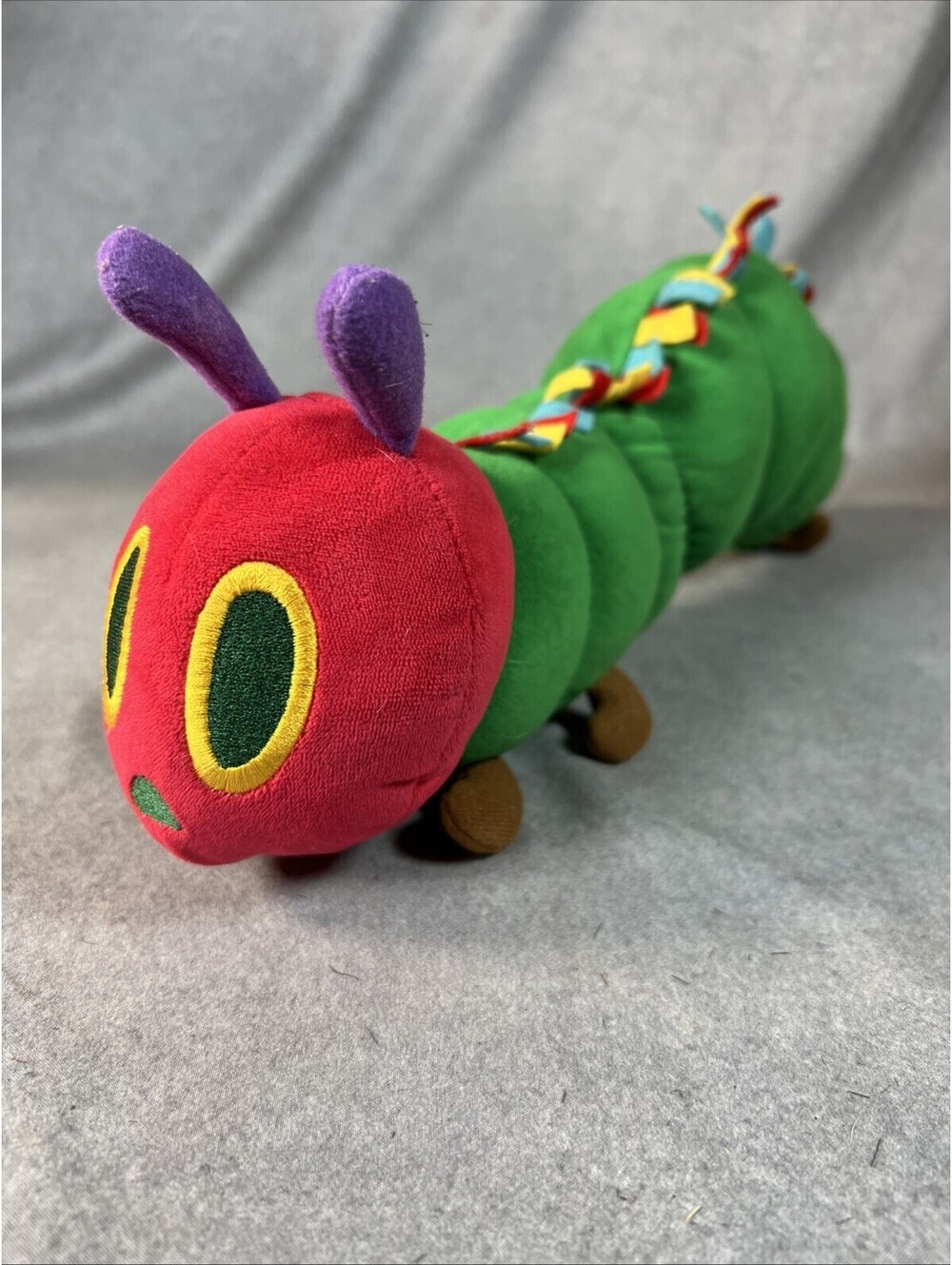 Very Hungry Caterpillar Plush Stuffed Animal Kohls Cares Eric Carle 14"